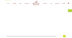 Desktop Screenshot of cafe-eisold.de